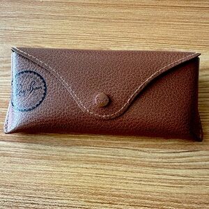 Rayban Brown Sunglasses Case